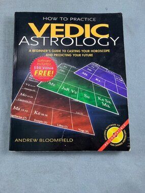 How to Practice Vedic Astrology Book & CD by Andrew Bloomfield 9780892810857